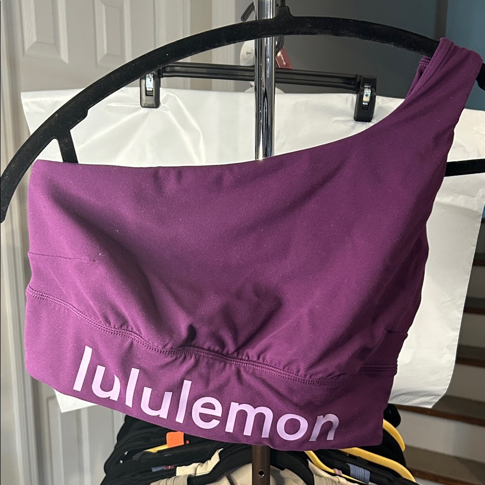 Lululemon NWOT Purple One-Shoulder Top SIZE 8